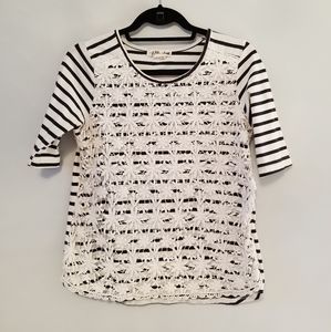 Lili's Closet stripped top